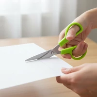 Papírvágó olló – homorított végű kivitel