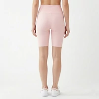 női sport short hátul nézet magas derék