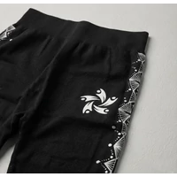 mintás női sport leggings magas derékkal edzéshez