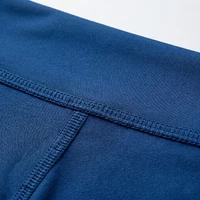 Magas derekú kék női capri leggings mindennapi viselethez