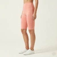 Kényelmes rózsaszín női leggings capri fazonban