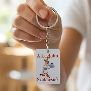 A legjobb szakácsnő kulcstartó