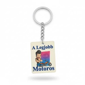 Legjobb motoros fa kulcstartó