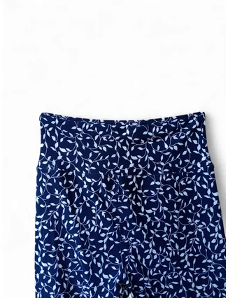 Elasztikus capri leggings sportos viselethez