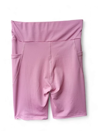 Elasztikus rózsaszín capri leggings.