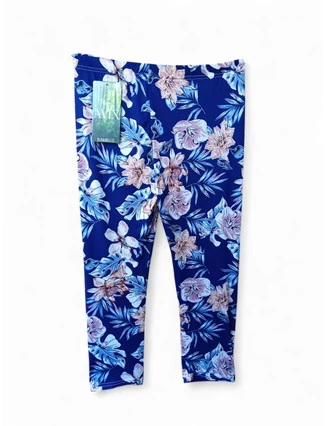 Kényelmes gumis derekú női leggings nyári viselethez