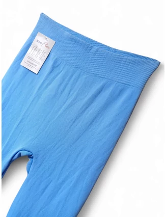 Kék hosszú elasztikus leggings egy méretben