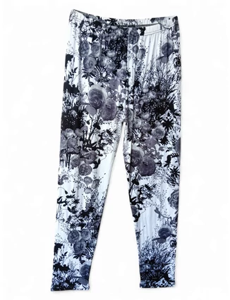 Női rugalmas leggings gumis derékrésszel sportoláshoz
