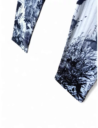 Kényelmes, elasztikus hosszú leggings mindennapi viseletre