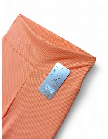 Narancssárga női capri leggings