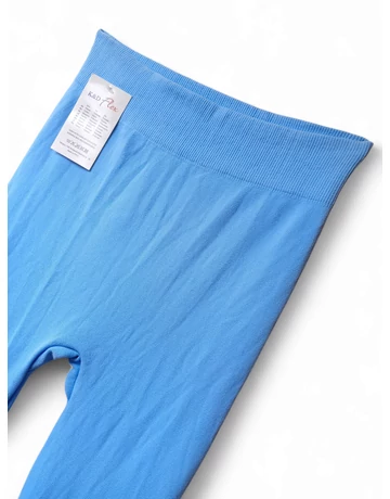 Kék hosszú elasztikus leggings egy méretben