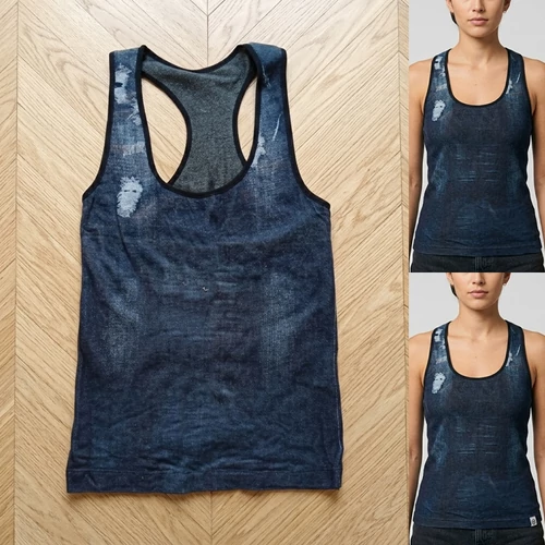 Elasztikus női felső egy méret S–XL 