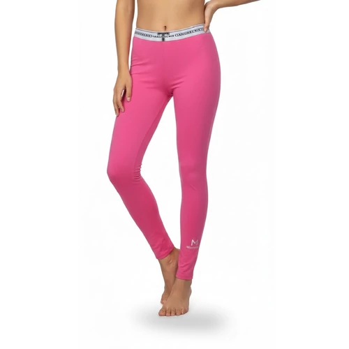 Hosszú rózsaszín elasztikus leggings 5XL-6XL