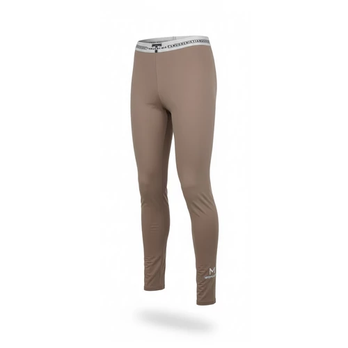 Hosszú barna elasztikus leggings 5XL-6XL