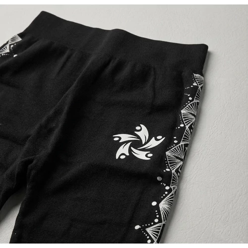 mintás női sport leggings magas derékkal edzéshez