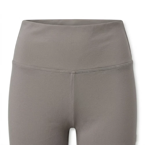 Magas derekú szürke női capri leggings mindennapi viselethez