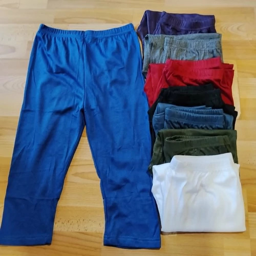 Pamut halász leggings kék L