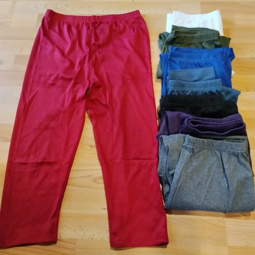 Pamut halász leggings piros 4xl
