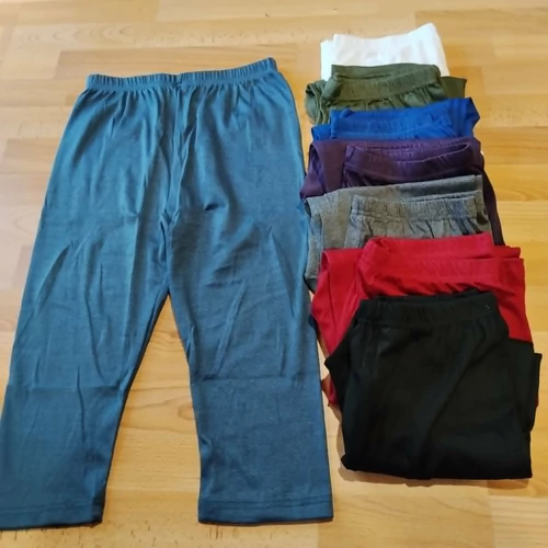Pamut halász leggings halványkék L