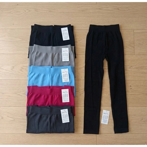 Fekete vékony elasztikus leggings XXL-4XL
