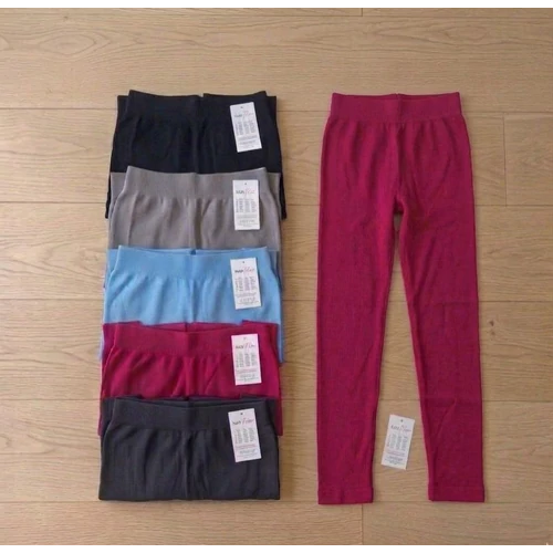 Rózsaszín vékony elasztikus leggings XXL-XXXXL