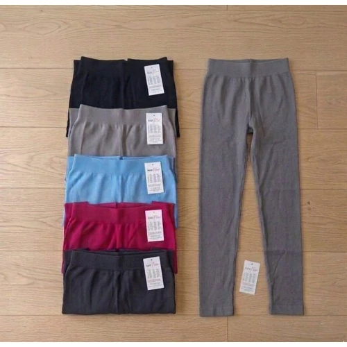 Világosszürke vékony elasztikus leggings XXL-XXXXL