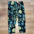 Virágmintás női nadrág, leggings.Pamut sztreccs.3XL-4XL