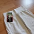 Fehér hosszú leggings S-M