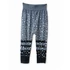 Kényelmes, elasztikus anyagú női capri leggings pöttyös mintával.