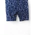 Divatos sötétkék leggings levelekkel