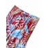 Rozsdabarna női capri leggings virágmintával